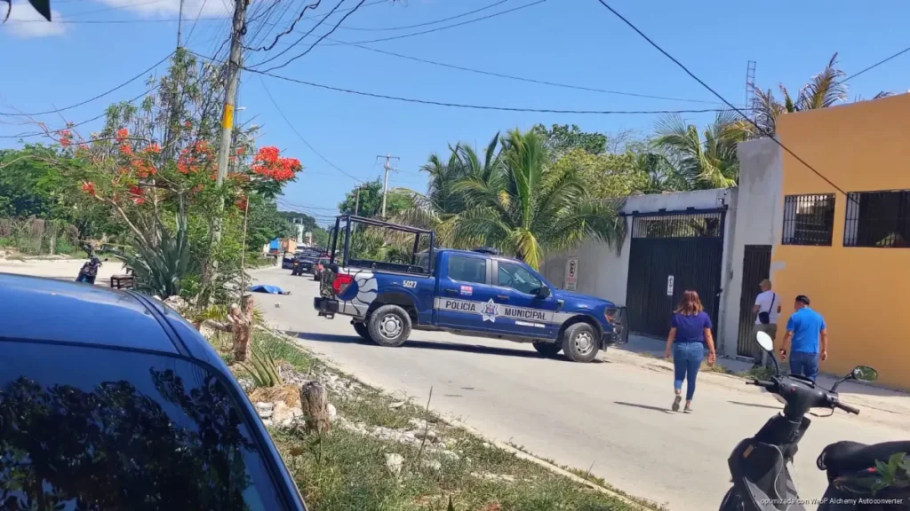 Asesinan a motociclista en la Región 247 de Cancún