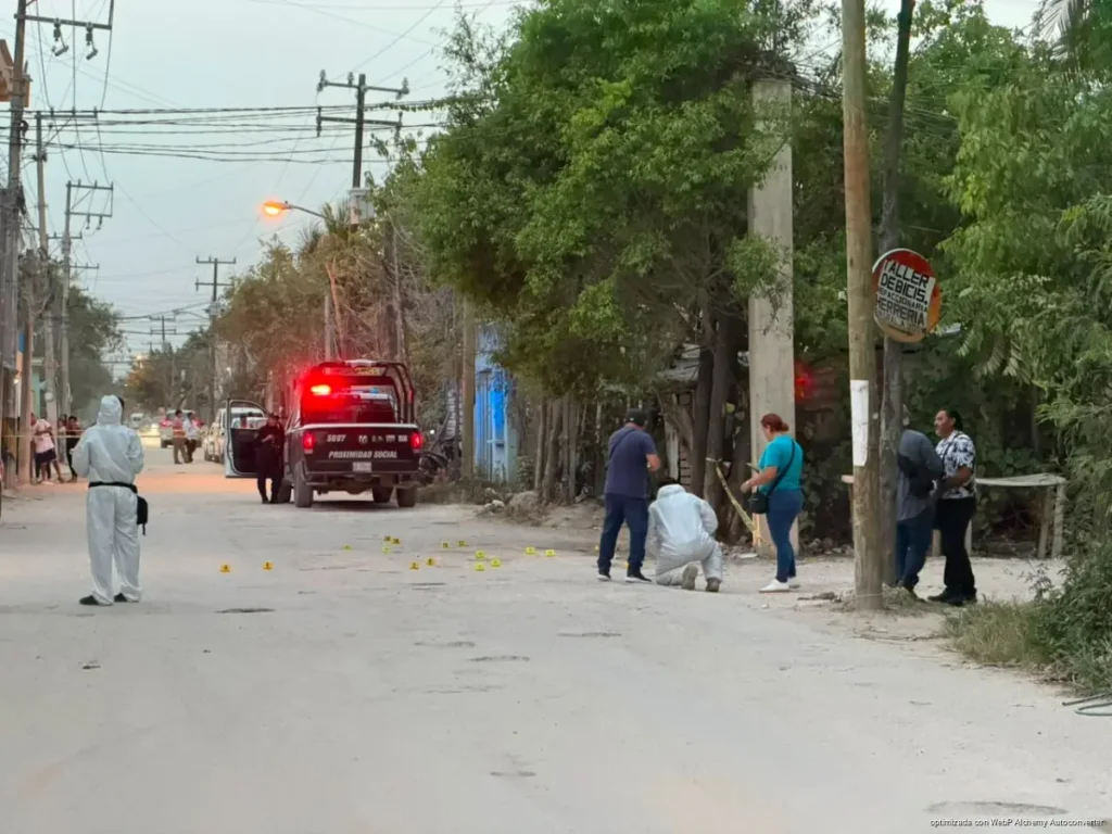 Hombre pierde la vida tras ataque armado en Valle Verde de Cancún