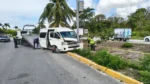 Impactan van turística y dejan dos lesionados en la 307