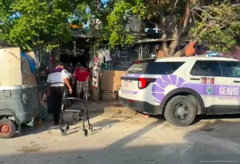 Resguardan a adulta mayor tras presunta agresión familiar en Cancún