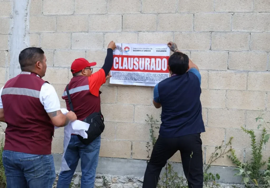 Clausuran proyecto inmobiliario “Mayorales” cerca de Huayacán