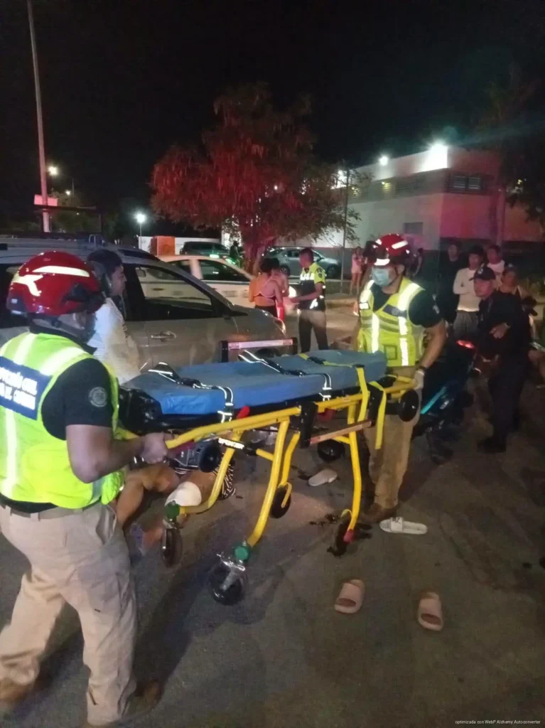 Se incendia motocicleta en avenida 115 de Playa
