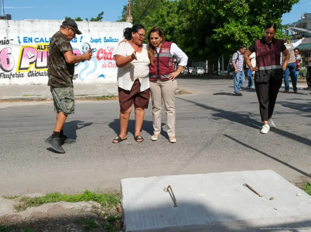 Fortalece Mara Lezama rehabilitación de calles para mejorar la movilidad en Chetumal