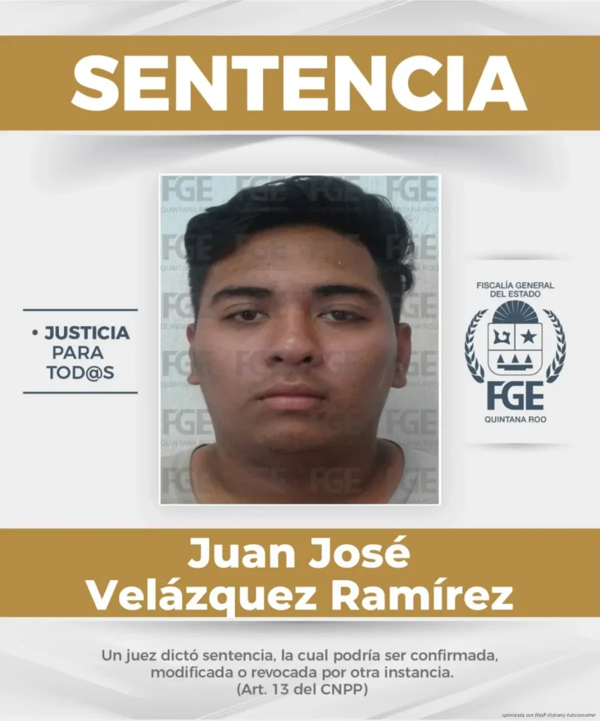 Logra FGE Quintana Roo 50 años de prisión para tres masculinos por homicidio calificado en Playa del Carmen
