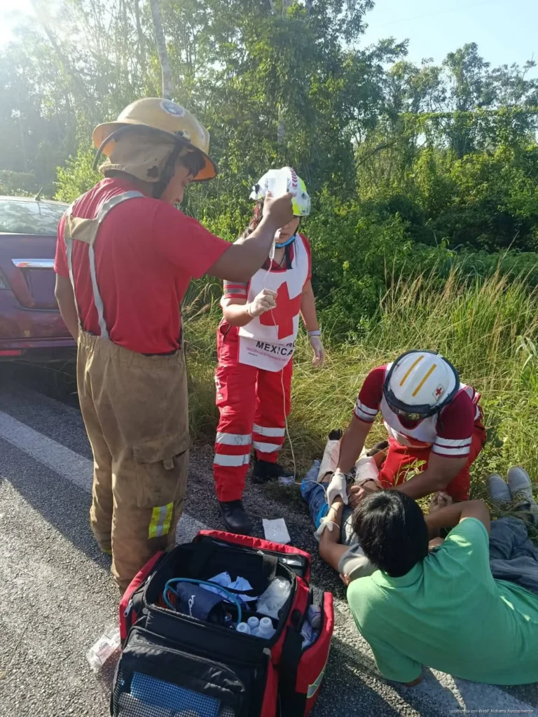 Deja choque frontal un muerto y seis heridos en El Tintal