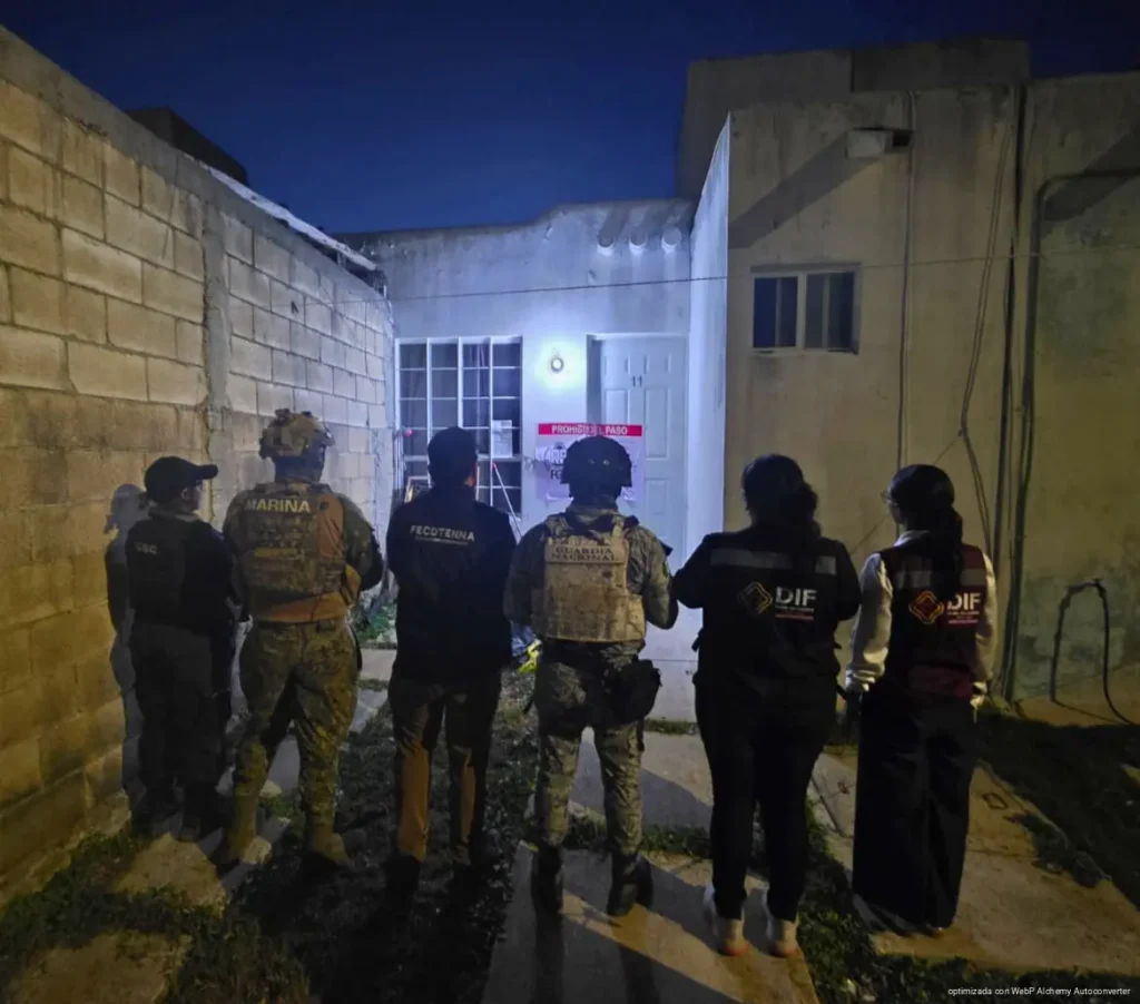 Rescata FGE Quintana Roo a 3 adolescentes víctimas de explotación laboral y detiene a una mujer en Playa del Carmen