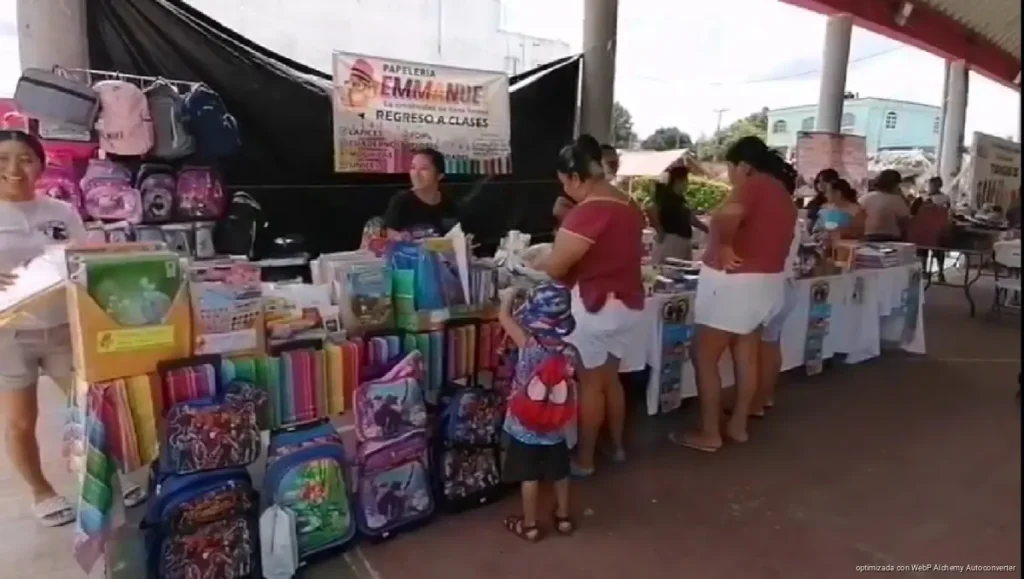 Alivia Tianguis Escolar gastos de familias en Kantunilkín Alivia Tianguis Escolar gastos de familias en Kantunilkín