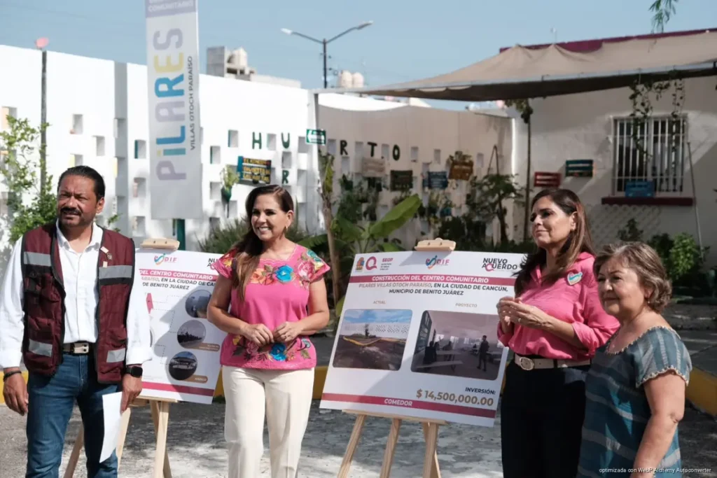 Rehabilitan DIF-PILARES en Villas Otoch Paraíso para ampliar servicios a familias de Cancún