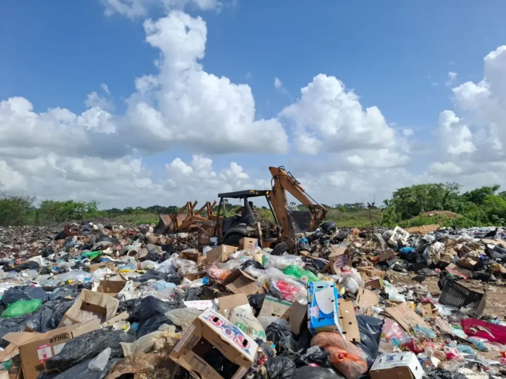 Aumenta la basura en Kantunilkín y crece la necesidad de ampliar el relleno sanitario Aumenta la basura en Kantunilkín y crece la necesidad de ampliar el relleno sanitario