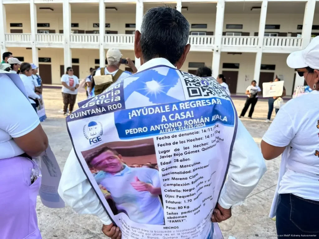Búsqueda de desaparecidos acercará orientación a familias en Cancún y Chetumal