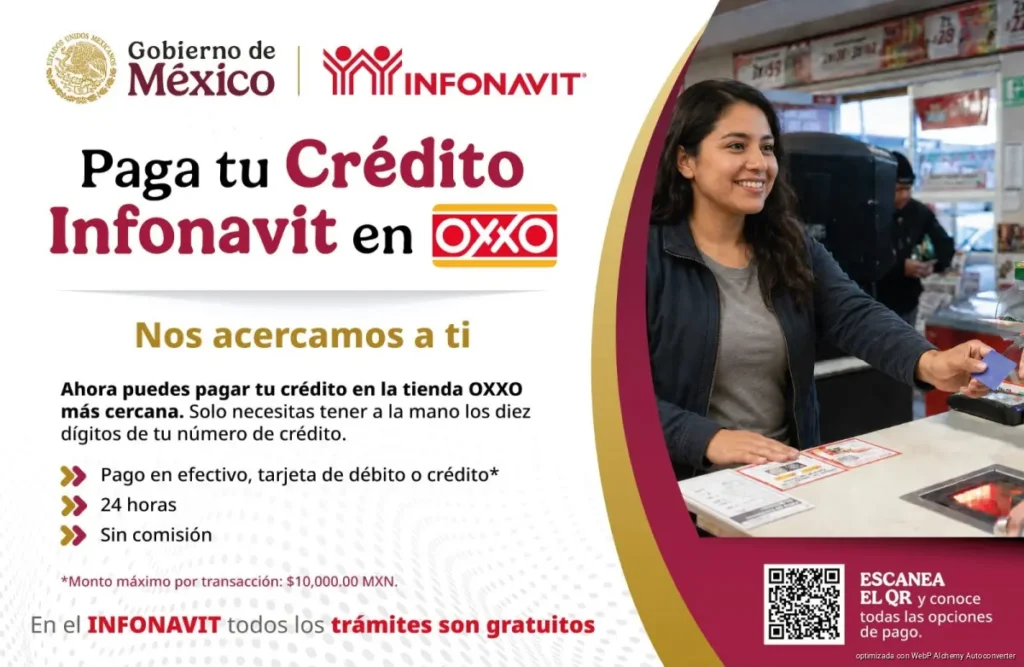 Infonavit habilita pagos de créditos en OXXO las 24 horas y sin comisión Infonavit habilita pagos de créditos en OXXO las 24 horas y sin comisión