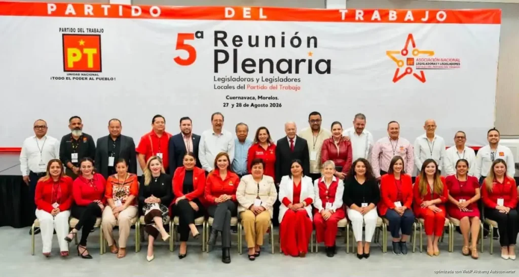 Rubén Carrillo busca ampliar presencia del PT en Quintana Roo desde plenaria nacional