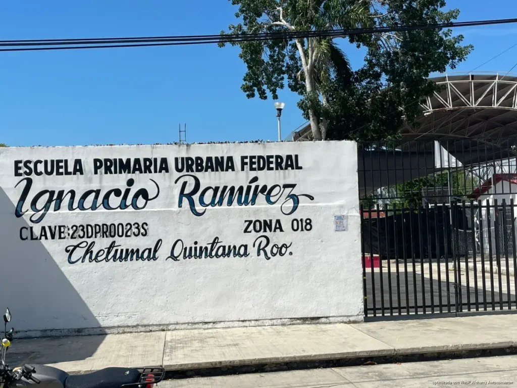 Obras retrasan el regreso a clases y obligan a primaria de Chetumal a tomar clases virtuales