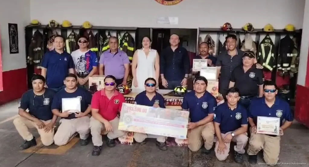 Bomberos de Cozumel acumulan cerca de 8 millones de pesos en apoyos durante este año Bomberos de Cozumel acumulan cerca de 8 millones de pesos en apoyos durante este año