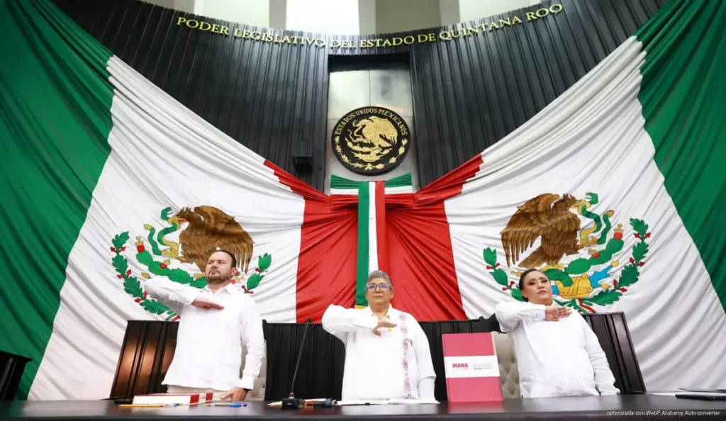 Defiende Cristina Torres fortaleza financiera de Quintana Roo con deuda sostenible, alta recaudación y calificación crediticia estable.