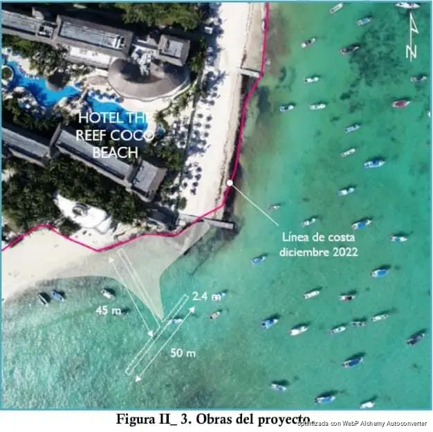Semarnat frena proyecto de playa en Playa del Carmen tras detectar obras sin permiso ambiental