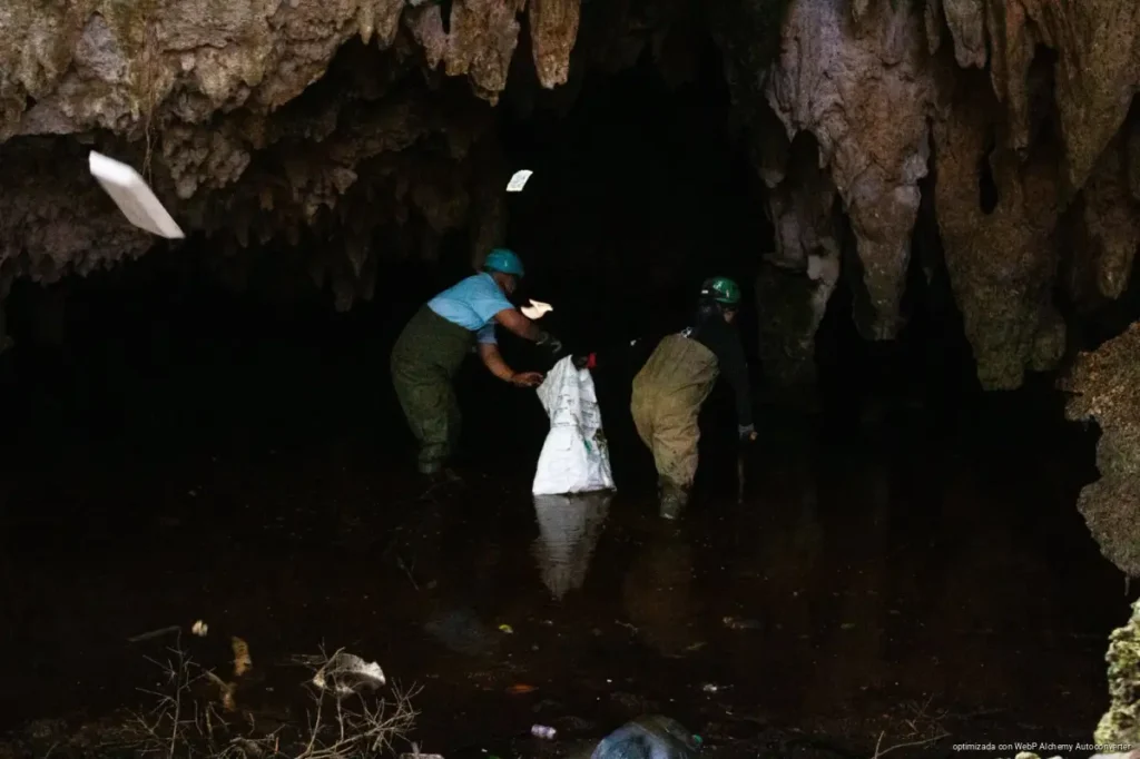Sin revisión de Aguakan, contaminación en cenote del Parque a la Madre se agrava en Playa del Carmen Sin revisión de Aguakan, contaminación en cenote del Parque a la Madre se agrava en Playa del Carmen