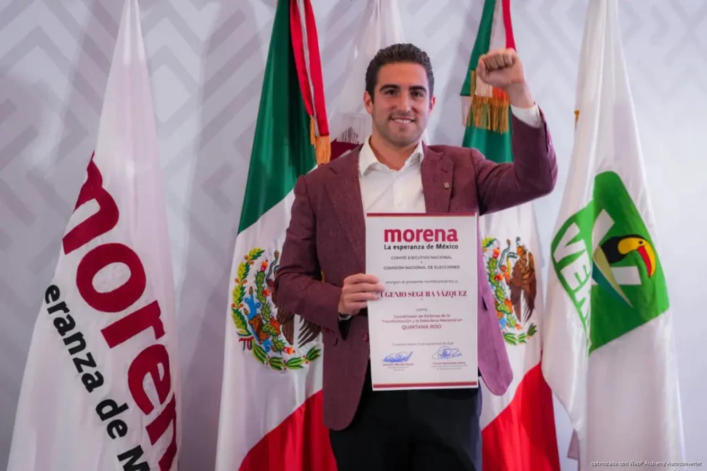 Es "Gino": Morena elige a su coordinador de la Defensa de la Transformación en Quintana Roo