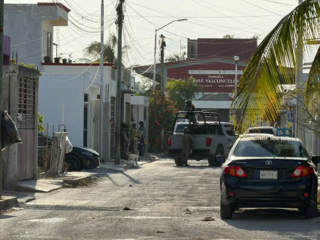 Cateo en Cancún moviliza a fuerzas federales por denuncia en la Supermanzana 247