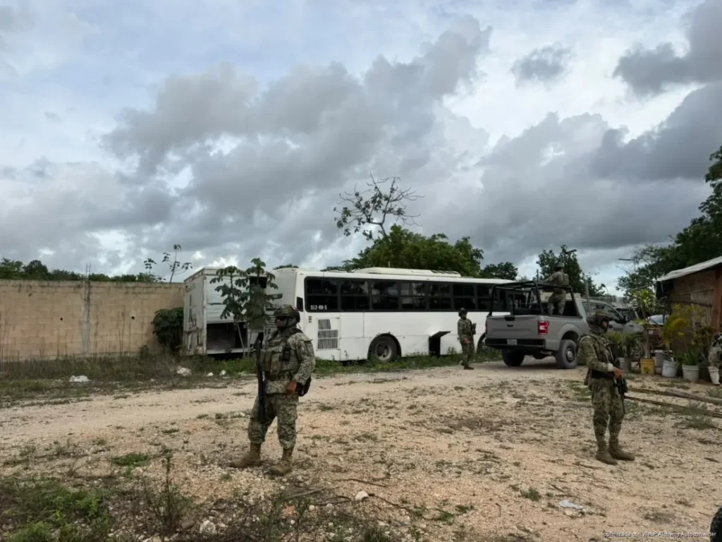 Depósito de grúas queda bajo investigación tras operativo en la Mérida-Cancún