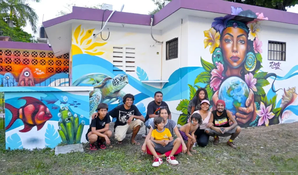 Jóvenes transforman parques de Cozumel con rap y murales para recuperar espacios públicos Jóvenes transforman parques de Cozumel con rap y murales para recuperar espacios públicos