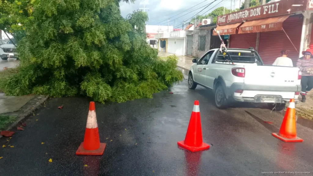 Lluvias activan brigadas en distintos sectores de Chetumal