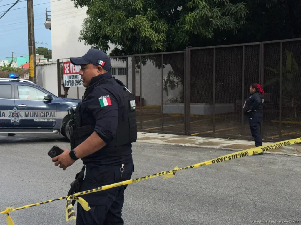 Mujer muere tras ataque con arma de fuego en la Supermanzana 38 de Cancún