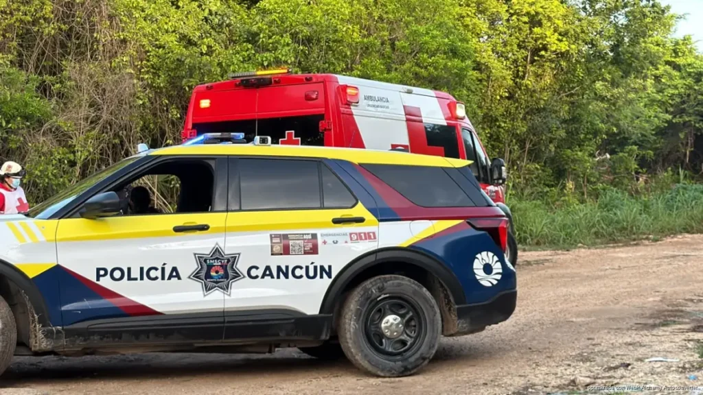 Mujer localizada sin vida fue encontrada en un camino de terracería de Cancún; autoridades investigan y buscan establecer su identidad.