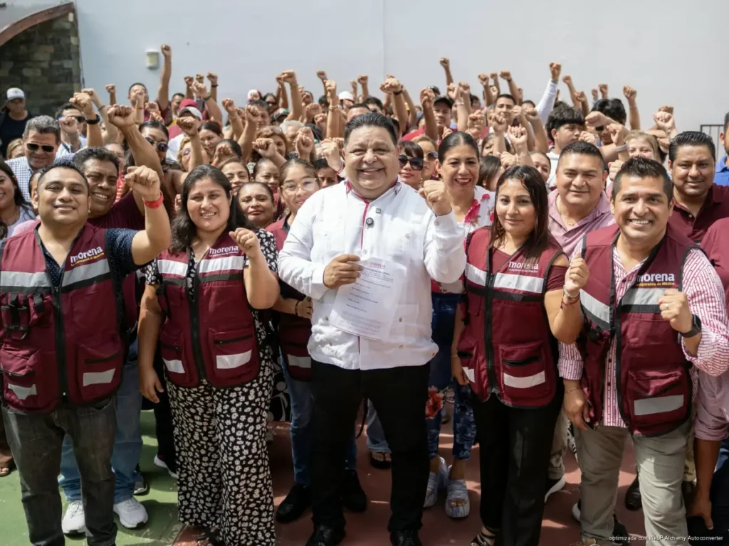 Orlando Muñoz busca coordinación de Morena en Playa del Carmen