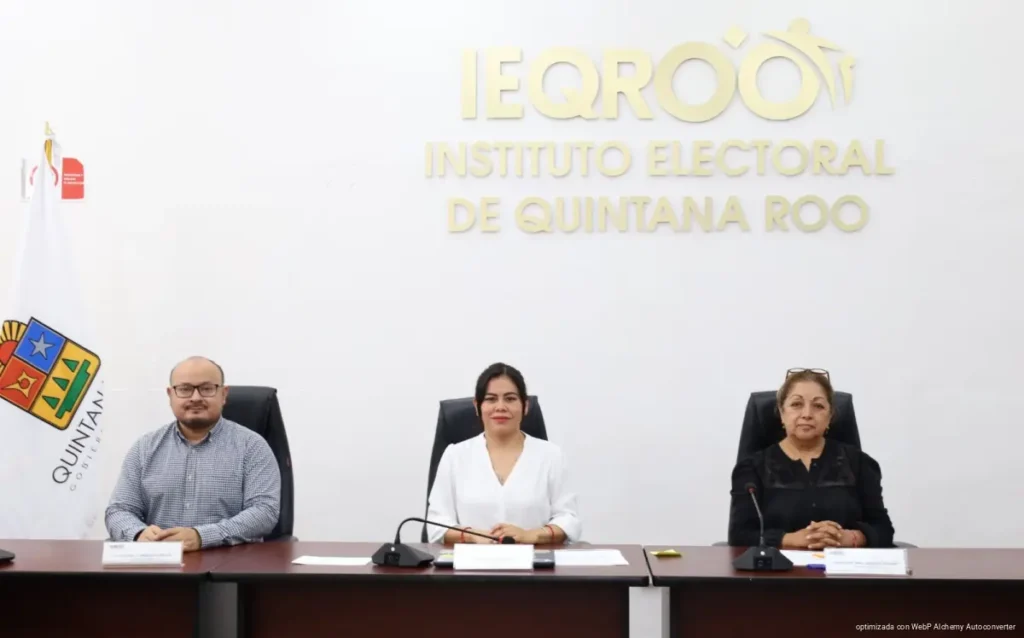 IEQROO aprueba convenio con el INE para las elecciones de 2027 en Quintana Roo