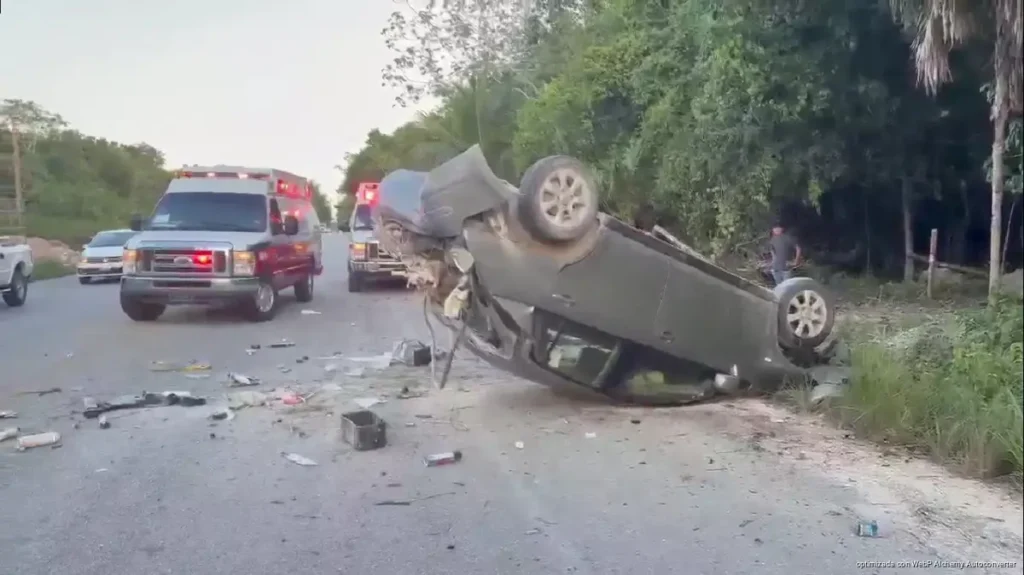 Tulum reduce accidentes viales de 82 a 56 en tres meses