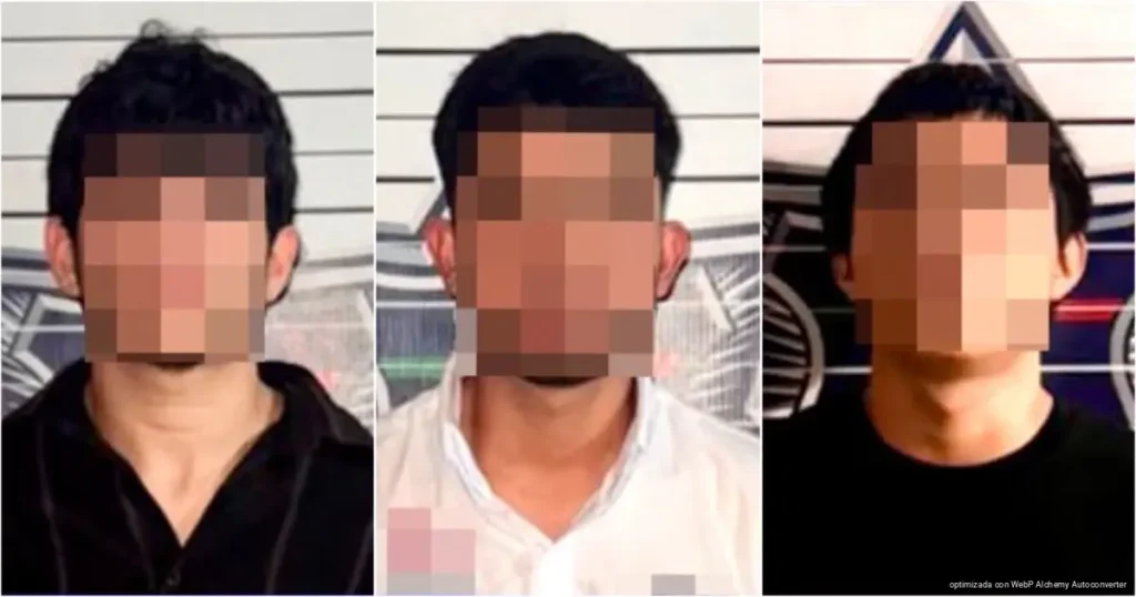 Aseguran 253 bolsitas y ocho paquetes de presunta marihuana tras detención de tres hombres en Cancún