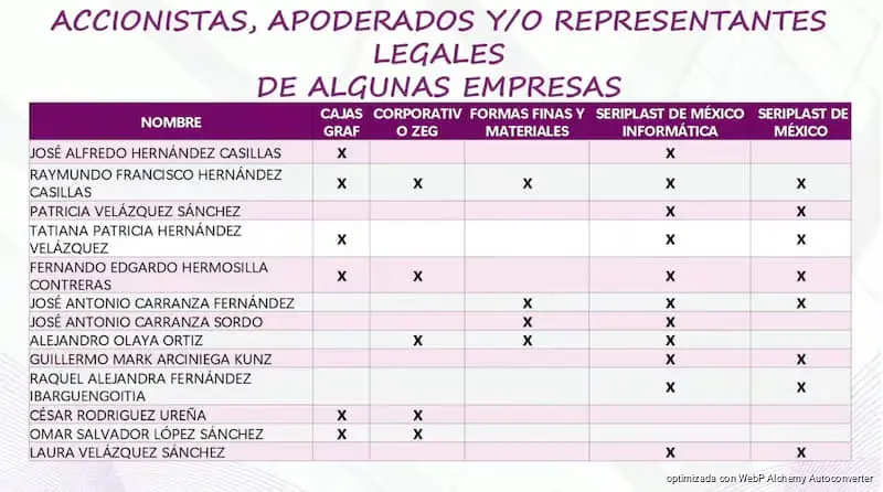 Empresas proveedoras del INE repiten accionistas en millonarias licitaciones